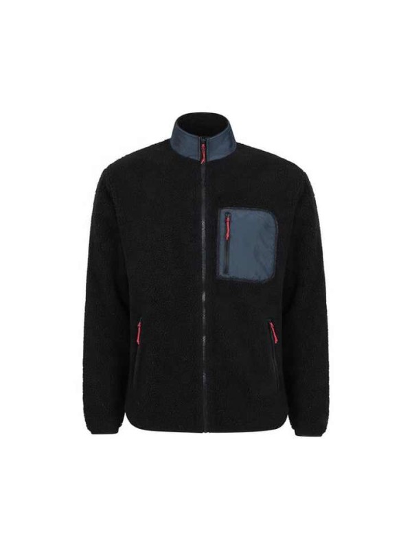 Warm Fleece Jacket for Men Comfortable Zip Fleece Hoodie Jacket