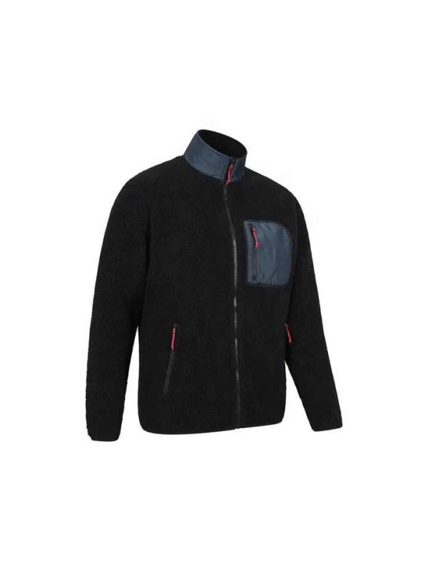 Warm Fleece Jacket for Men Comfortable Zip Fleece Hoodie Jacket