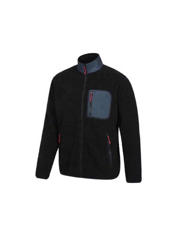 Warm Fleece Jacket for Men Comfortable Zip Fleece Hoodie Jacket