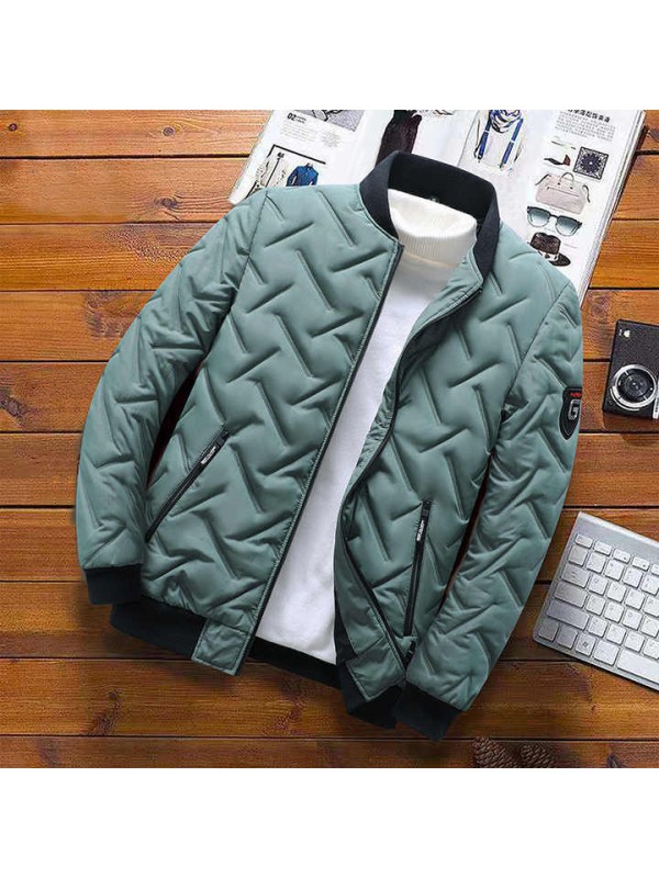 Winter New Men Casual Warm Thicken Puffer Parka Coats