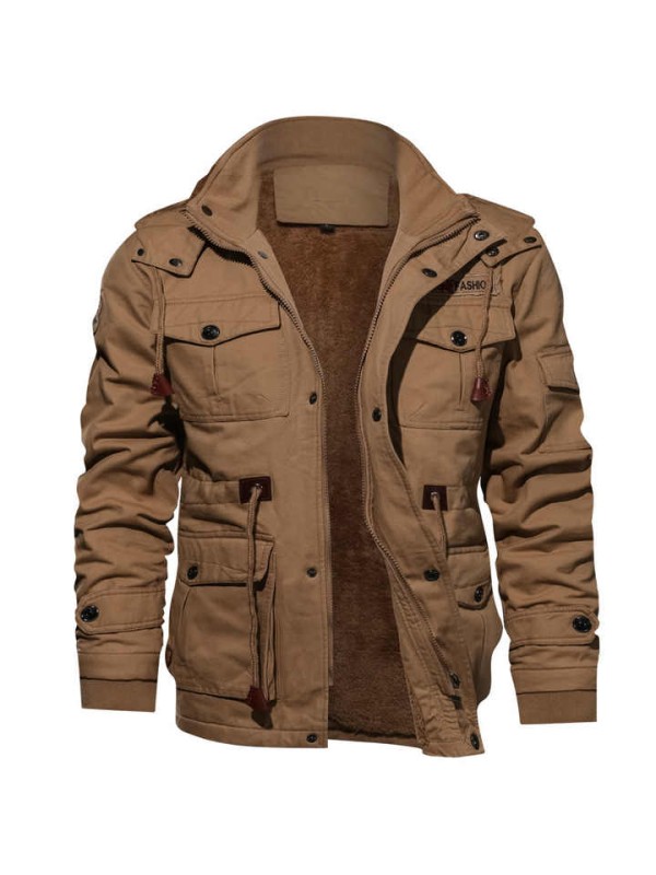 High Quality Cotton Mens Pilot Winter Fleece Jackets