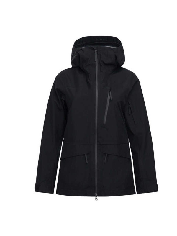 Men's Jackets and Hiking Windproof Waterproof Black Jacket Raincoat Black Jacket