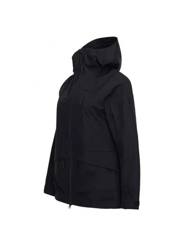 Men's Jackets and Hiking Windproof Waterproof Black Jacket Raincoat Black Jacket