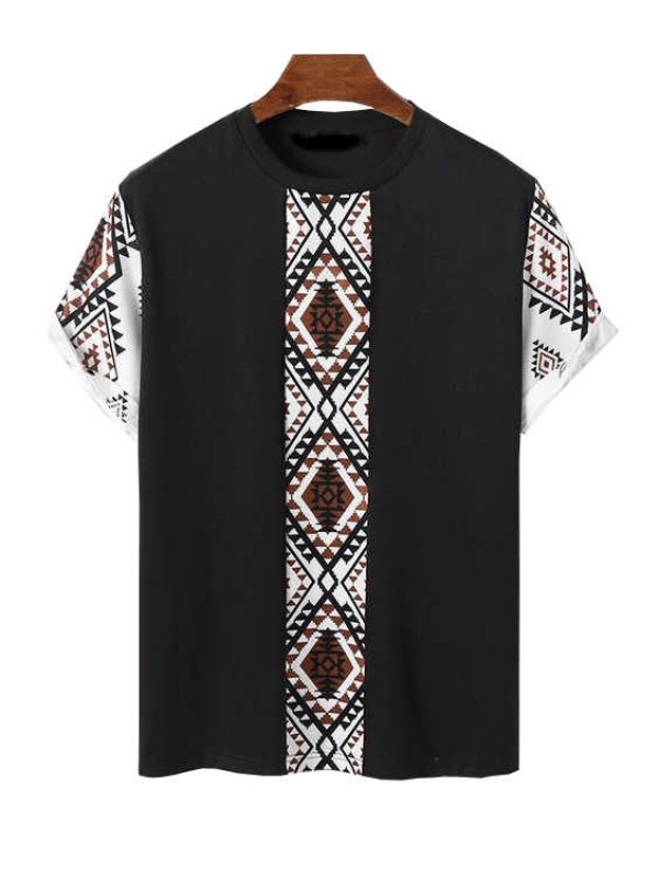 High Quality Custom Men's T-Shirt Service Oversized Print Pattern Solid