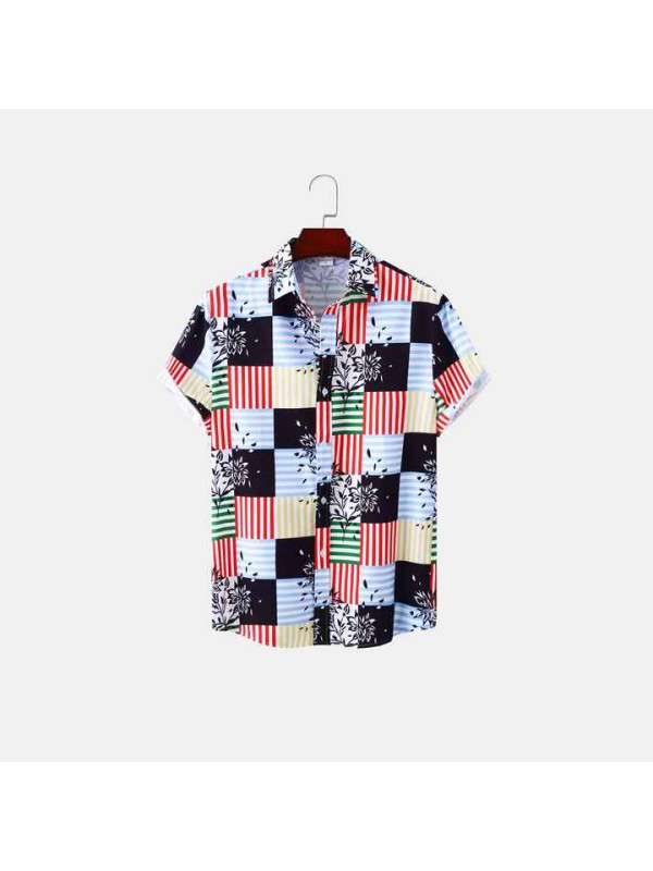 Menswear Designer Clothing 3D Printed Shirt Oversized Summer Travel Hawaii Shirt