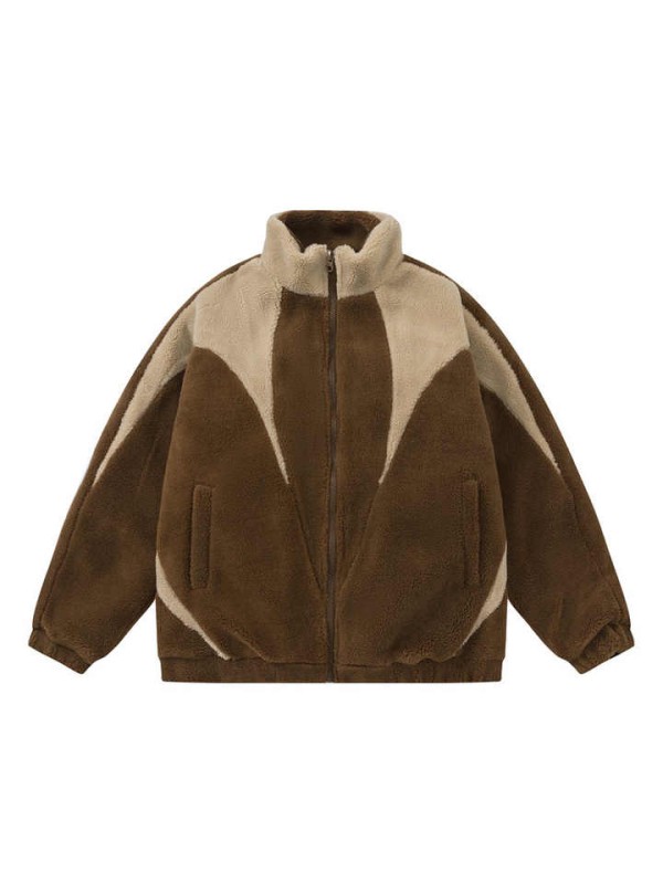 High Quality Zip up Winter Warm Fleece Jacket
