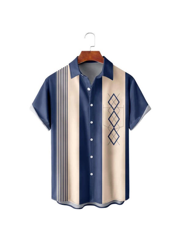 Cheap Fashion Style Men's Short-sleeved Shirt Plus Size Short Sleeve Shirts