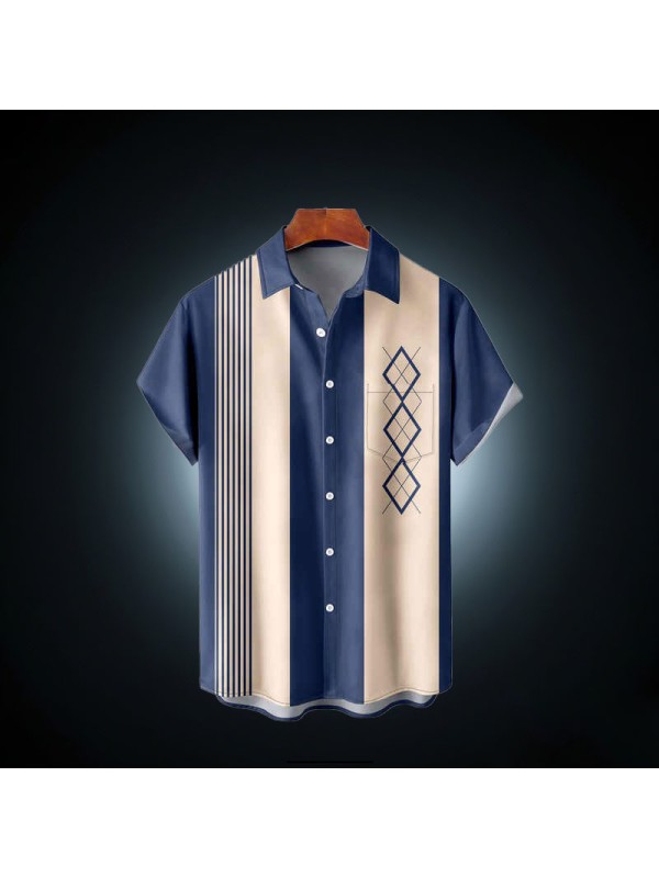 Cheap Fashion Style Men's Short-sleeved Shirt Plus Size Short Sleeve Shirts