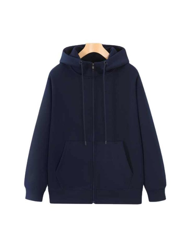 Unisex Sky Blue Winter Crew Neck Hoodie