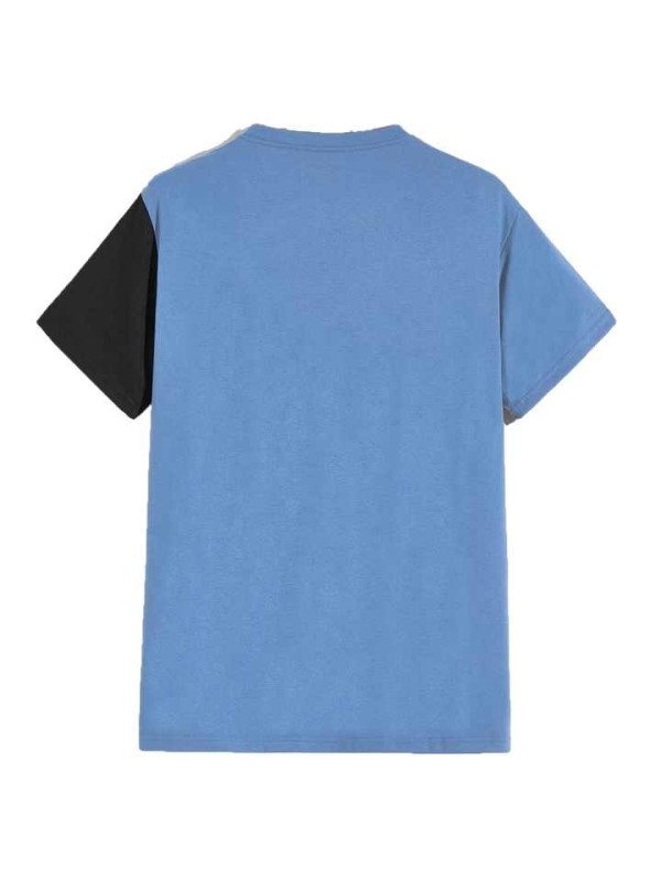 High Quality 100% Cotton Stripe Crew Neck Tshirt Casual