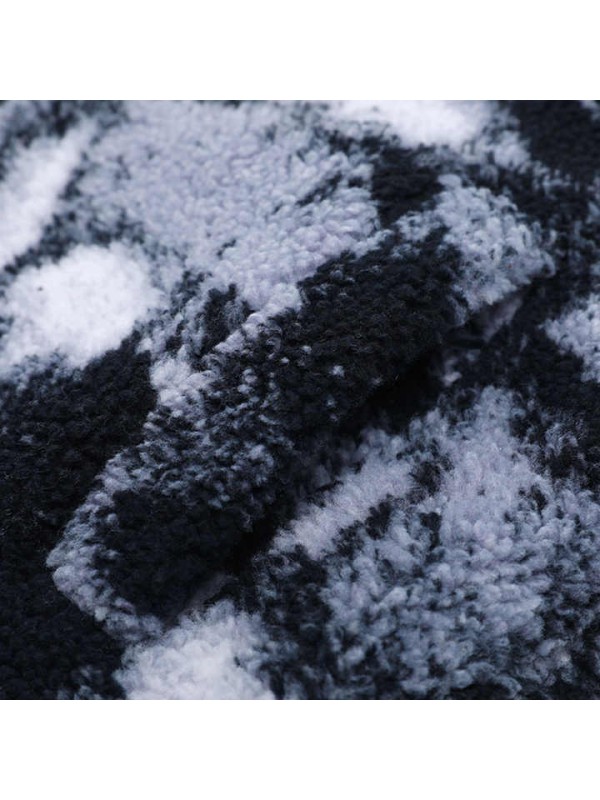 Warm Stand up Collar Fur Coats Plus Size Faux Winter Jacket