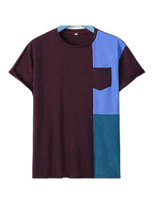 Cotton Fabric Wholesale Round Neck T Shirt Custom  Designed T Shirt  Breathable  Men's T Shirt