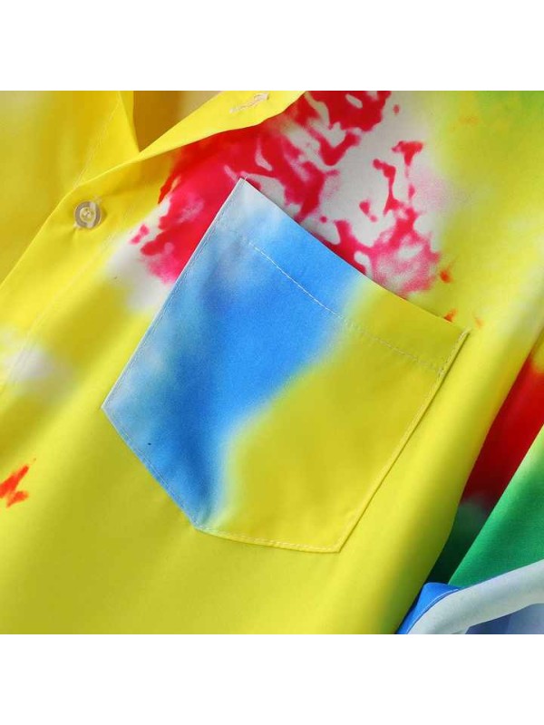 New Male Shirts Beach Wear Hawaiian Shirts Man