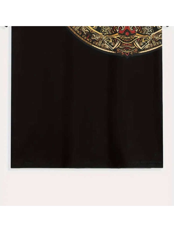 Men's Novelty Ethnic Print T-Shirt - Casual Short Sleeve