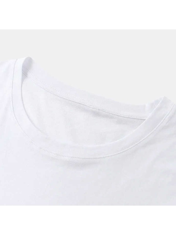 Summer Casual Wear Men's T-Shirts Lightweight Cotton