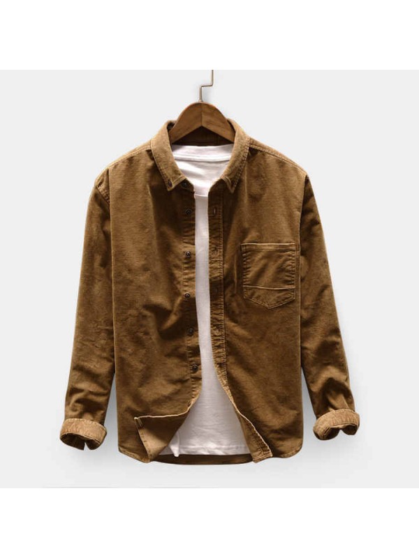 New Mens Dress Shirts Long Sleeve Slim Casual Social Male Clothes